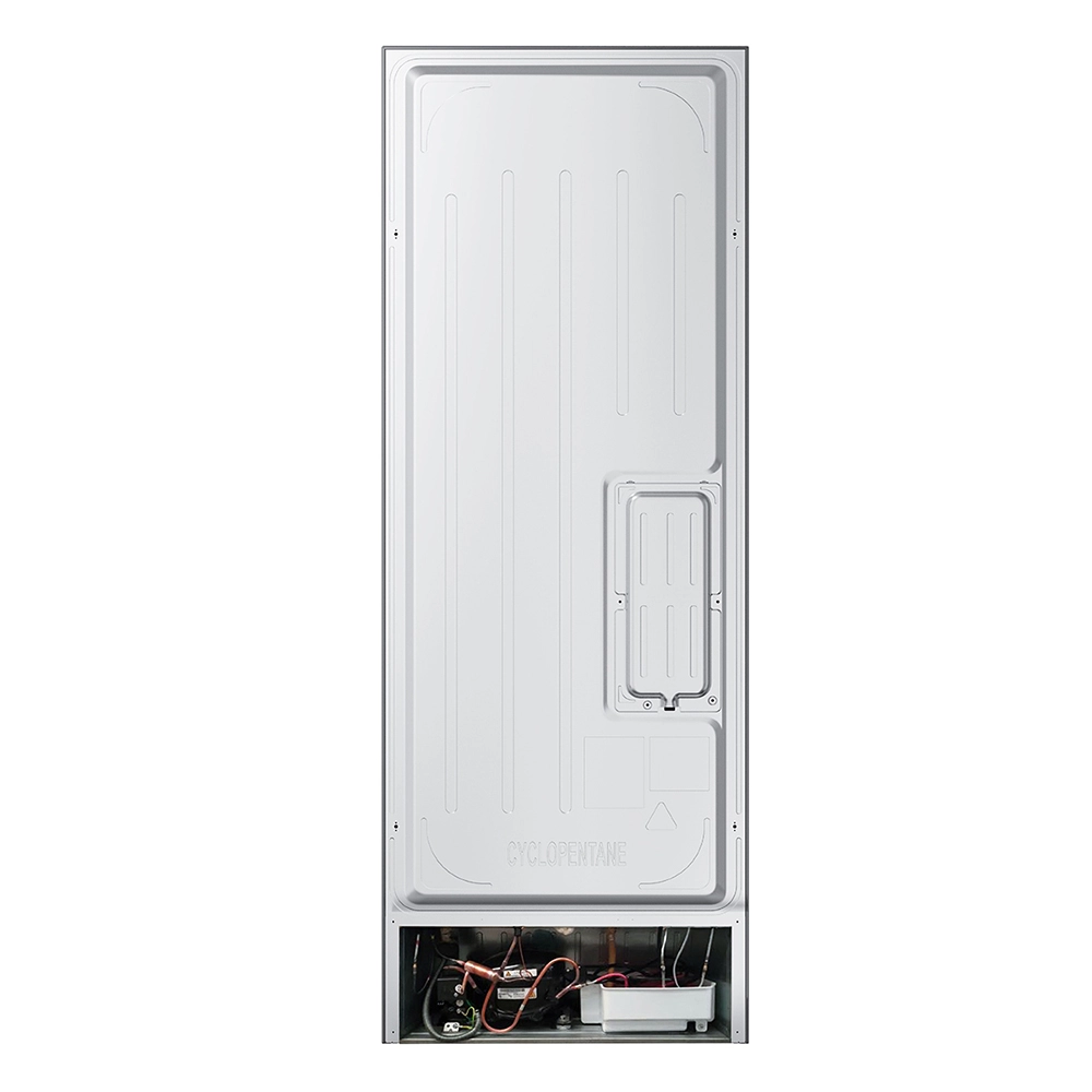 Haier 358L 2 Star Inox Steel Double Door Refrigerator